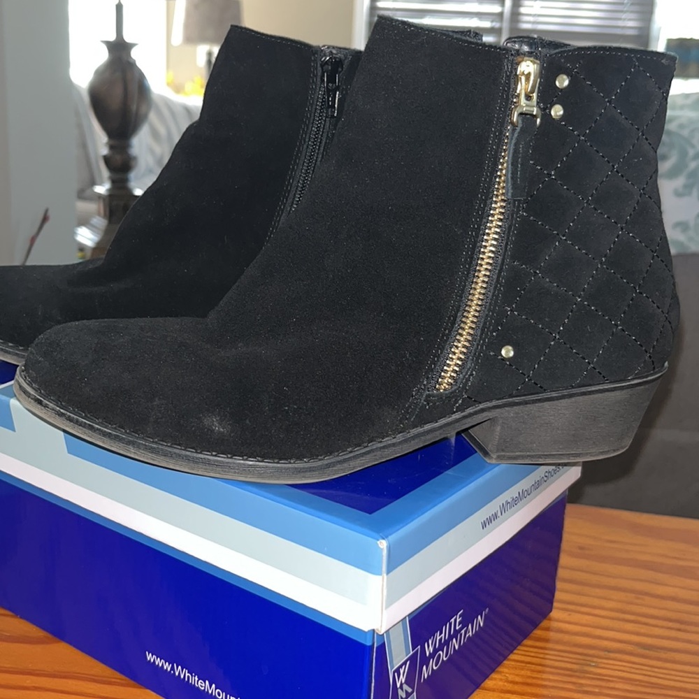 Black Ankle Boots Size 8.5 lowest price